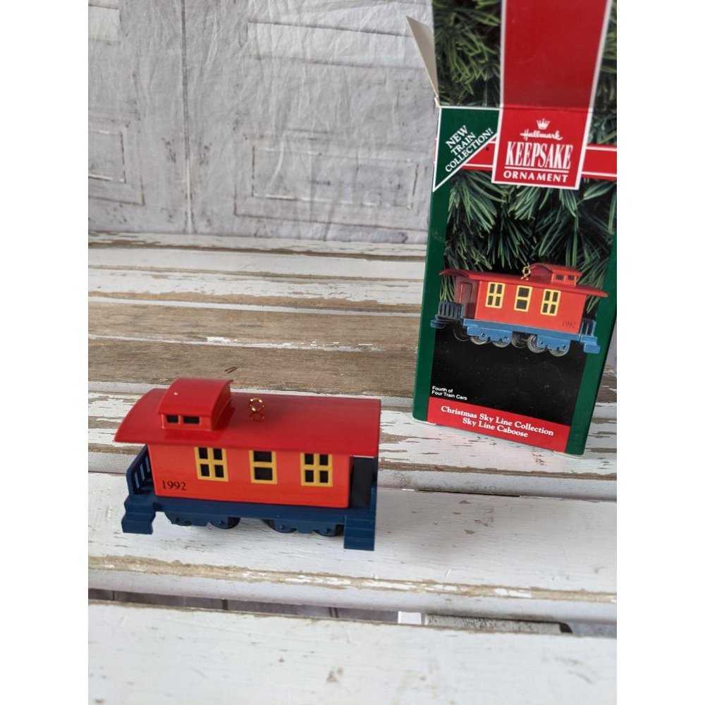 Hallmark Sky Line Caboose Christmas Collection 199